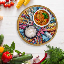 Load image into Gallery viewer, DIY Diamond Painting Kit Round Wooden Tray Diamond Painting Tray for Home Decor