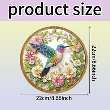 Load image into Gallery viewer, DIY Diamond Painting Kit Round Wooden Tray Diamond Painting Tray for Home Decor