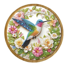 Load image into Gallery viewer, DIY Diamond Painting Kit Round Wooden Tray Diamond Painting Tray for Home Decor