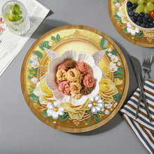 Load image into Gallery viewer, DIY Diamond Painting Kit Round Wooden Tray Diamond Painting Tray for Home Decor