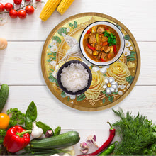 Load image into Gallery viewer, DIY Diamond Painting Kit Round Wooden Tray Diamond Painting Tray for Home Decor