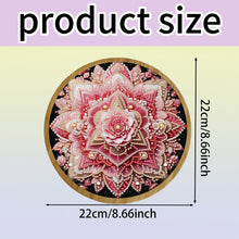 Load image into Gallery viewer, DIY Diamond Painting Kit Round Wooden Tray Diamond Painting Tray for Home Decor