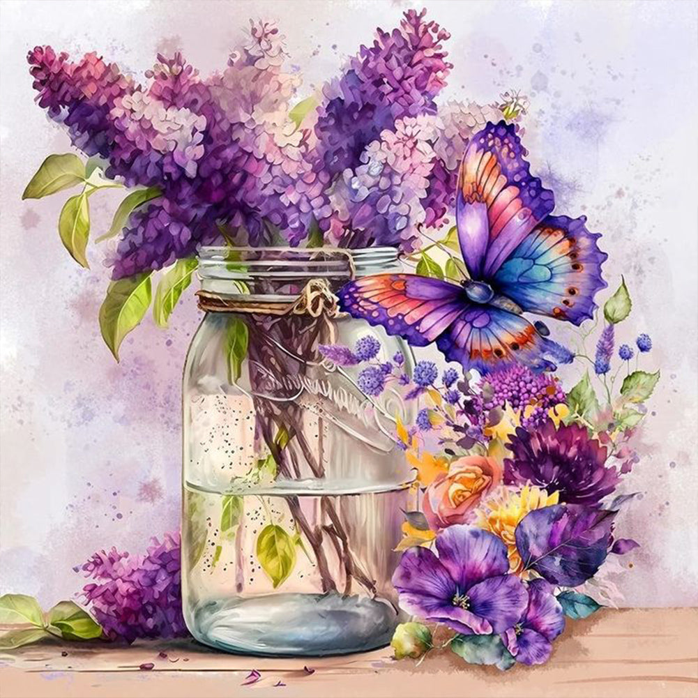 Diamond Painting - Full Square - Lavender (40*40CM)