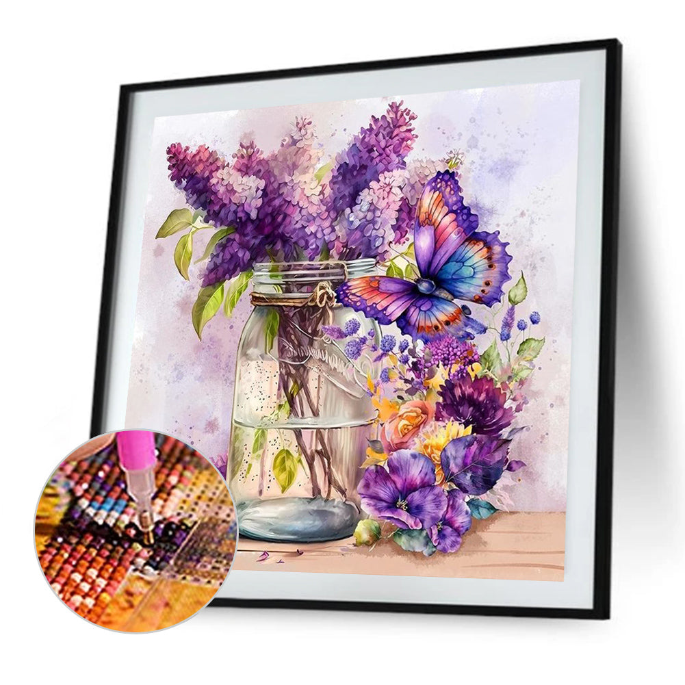 Diamond Painting - Full Square - Lavender (40*40CM)