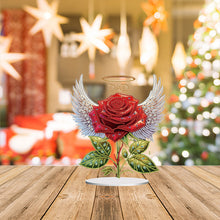 Load image into Gallery viewer, Acrylic Special Shape Cat Desktop Diamond Art Kits Rhinestones Desktop Ornaments