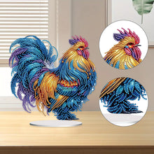 Load image into Gallery viewer, Acrylic Special Shape Cat Desktop Diamond Art Kits Rhinestones Desktop Ornaments