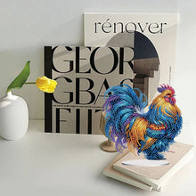 Load image into Gallery viewer, Acrylic Special Shape Cat Desktop Diamond Art Kits Rhinestones Desktop Ornaments