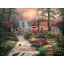 Load image into Gallery viewer, Diamond Painting - Full Square - House In The Mountain (40*30CM)