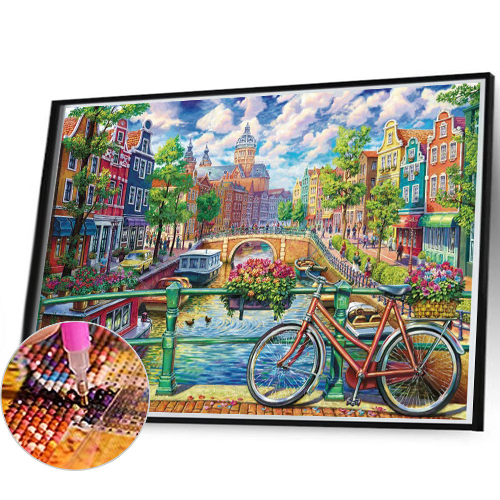 Diamond Painting - Full Square - City (60*40CM)