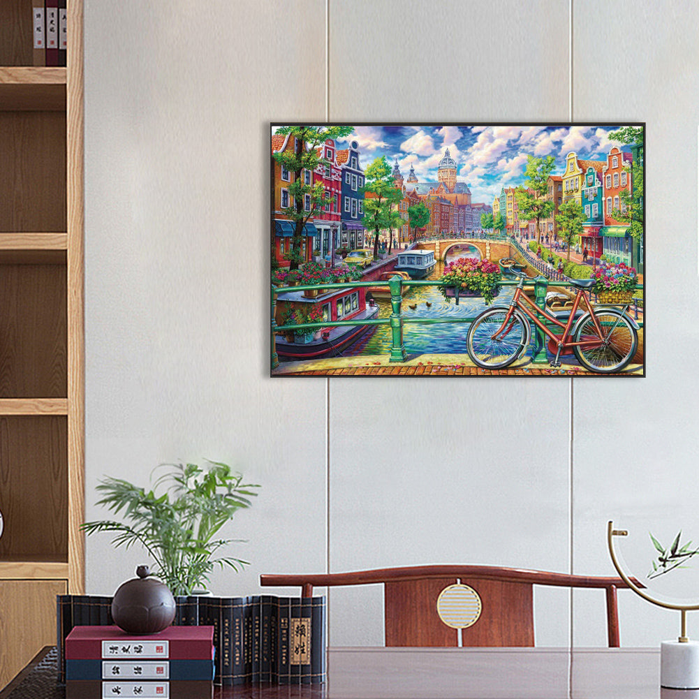 Diamond Painting - Full Square - City (60*40CM)