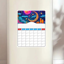 Load image into Gallery viewer, Special Shaped Colorful Pattern 5D DIY Diamond Art Monthly Planner for Beginners