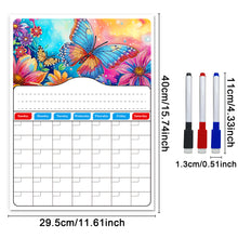 Load image into Gallery viewer, Special Shaped Colorful Pattern 5D DIY Diamond Art Monthly Planner for Beginners