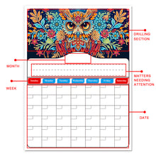 Load image into Gallery viewer, Special Shaped Colorful Pattern 5D DIY Diamond Art Monthly Planner for Beginners