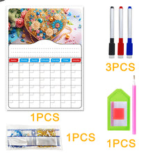 Load image into Gallery viewer, Special Shaped Colorful Pattern 5D DIY Diamond Art Monthly Planner for Beginners