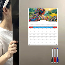 Load image into Gallery viewer, Special Shaped Colorful Pattern 5D DIY Diamond Art Monthly Planner for Beginners