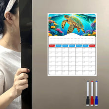 Load image into Gallery viewer, Special Shaped Colorful Pattern 5D DIY Diamond Art Monthly Planner for Beginners