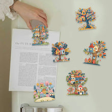 Load image into Gallery viewer, 6Pcs Acrylic Animal Diamond Painting Refrigerator Magnet for Fridge Whiteboards