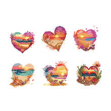 Load image into Gallery viewer, 6Pcs Acrylic Animal Diamond Painting Refrigerator Magnet for Fridge Whiteboards