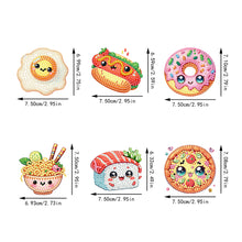 Load image into Gallery viewer, 6Pcs Acrylic Animal Diamond Painting Refrigerator Magnet for Fridge Whiteboards