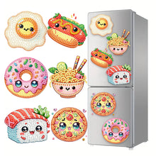 Load image into Gallery viewer, 6Pcs Acrylic Animal Diamond Painting Refrigerator Magnet for Fridge Whiteboards