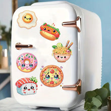 Load image into Gallery viewer, 6Pcs Acrylic Animal Diamond Painting Refrigerator Magnet for Fridge Whiteboards