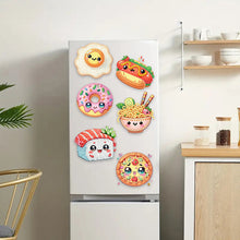 Load image into Gallery viewer, 6Pcs Acrylic Animal Diamond Painting Refrigerator Magnet for Fridge Whiteboards