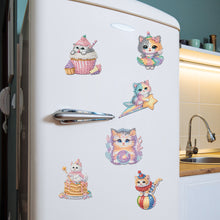 Load image into Gallery viewer, 6Pcs Diamond Painting Refrigerator Magnets Diamond Art Kits for Adults Beginners