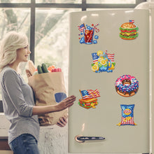 Load image into Gallery viewer, 6Pcs Diamond Painting Refrigerator Magnets Diamond Art Kits for Adults Beginners