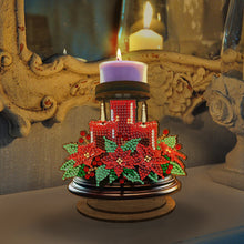 Load image into Gallery viewer, Wooden Beautiful Pattern 5D DIY Diamond Painting Candle Holder Decor for Adults