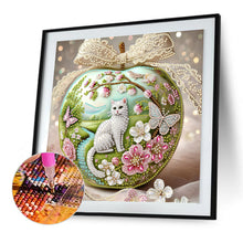 Load image into Gallery viewer, Diamond Painting - Partial Special Shaped - Crystal Ball Cat (30*30CM)