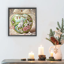 Load image into Gallery viewer, Diamond Painting - Partial Special Shaped - Crystal Ball Cat (30*30CM)