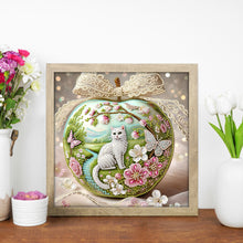 Load image into Gallery viewer, Diamond Painting - Partial Special Shaped - Crystal Ball Cat (30*30CM)