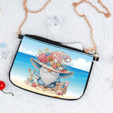 Load image into Gallery viewer, Colorful Pattern Diamond Painting Coin Chain Purse 5D Diamond Handmade Chain Bag