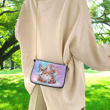 Load image into Gallery viewer, Colorful Pattern Diamond Painting Coin Chain Purse 5D Diamond Handmade Chain Bag
