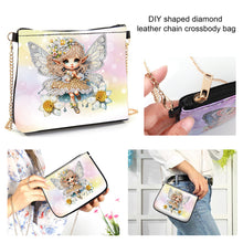 Load image into Gallery viewer, Colorful Pattern Diamond Painting Coin Chain Purse 5D Diamond Handmade Chain Bag