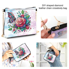 Load image into Gallery viewer, Colorful Pattern Diamond Painting Coin Chain Purse 5D Diamond Handmade Chain Bag