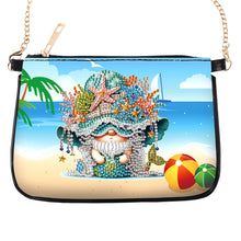 Load image into Gallery viewer, Colorful Pattern Diamond Painting Coin Chain Purse 5D Diamond Handmade Chain Bag