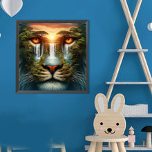 Load image into Gallery viewer, Diamond Painting - Full Round - Tiger (40*40CM)