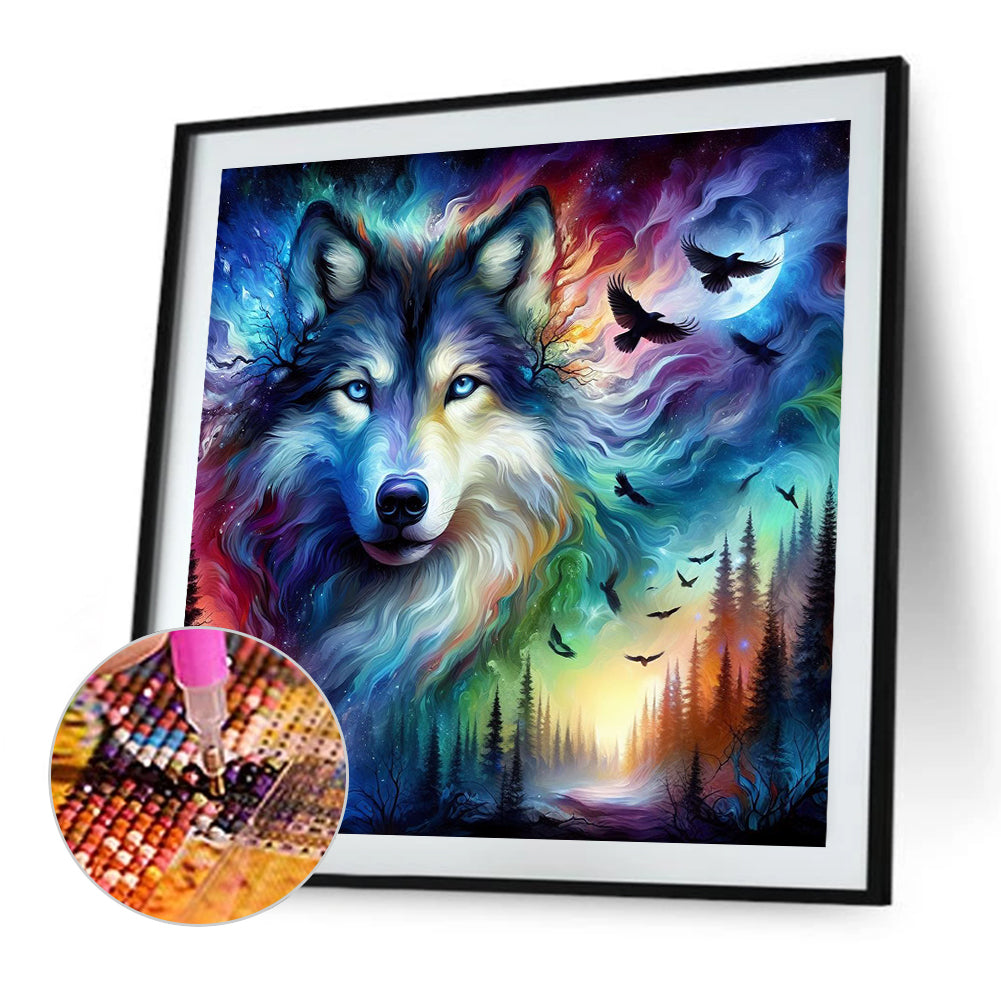 Diamond Painting - Full Round - Wolf (40*40CM)
