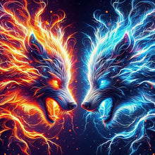 Load image into Gallery viewer, Diamond Painting - Full Round - Wolf (40*40CM)