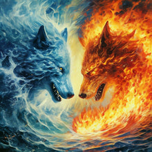 Load image into Gallery viewer, Diamond Painting - Full Round - Wolf (40*40CM)