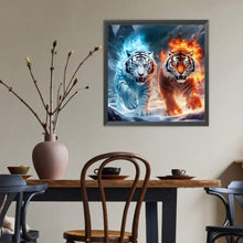Load image into Gallery viewer, Diamond Painting - Full Round - Tiger (40*40CM)