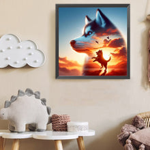 Load image into Gallery viewer, Diamond Painting - Full Round - Dog (40*40CM)