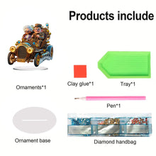 Load image into Gallery viewer, Special Shape Butterfly Girl Diamond Painting Desktop Decors Bedroom Table Decor