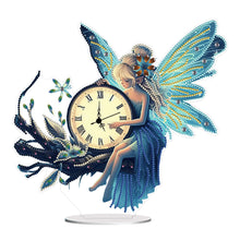 Load image into Gallery viewer, Acrylic Special Shape Flower Bird Diamond Art Clock Ornaments Kit for Home Decor