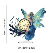Load image into Gallery viewer, Acrylic Special Shape Flower Bird Diamond Art Clock Ornaments Kit for Home Decor
