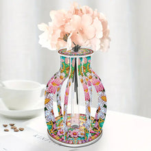 Load image into Gallery viewer, Floral Diamond Painting Flower Vase Desktop Diamond Art Kits Bedroom Table Decor