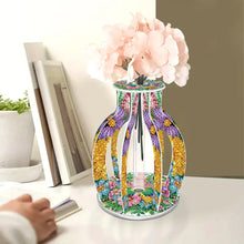 Load image into Gallery viewer, Floral Diamond Painting Flower Vase Desktop Diamond Art Kits Bedroom Table Decor