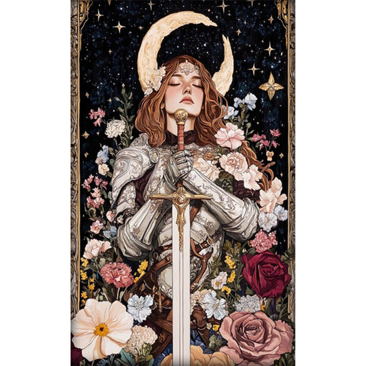 AB Diamond Painting - Full Round - Vintage Knight (40*65CM)