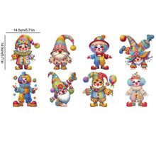 Load image into Gallery viewer, 8 Pcs 5D Diamond Painting Sticker Kit Diamond Art Stickers for Adults Beginners